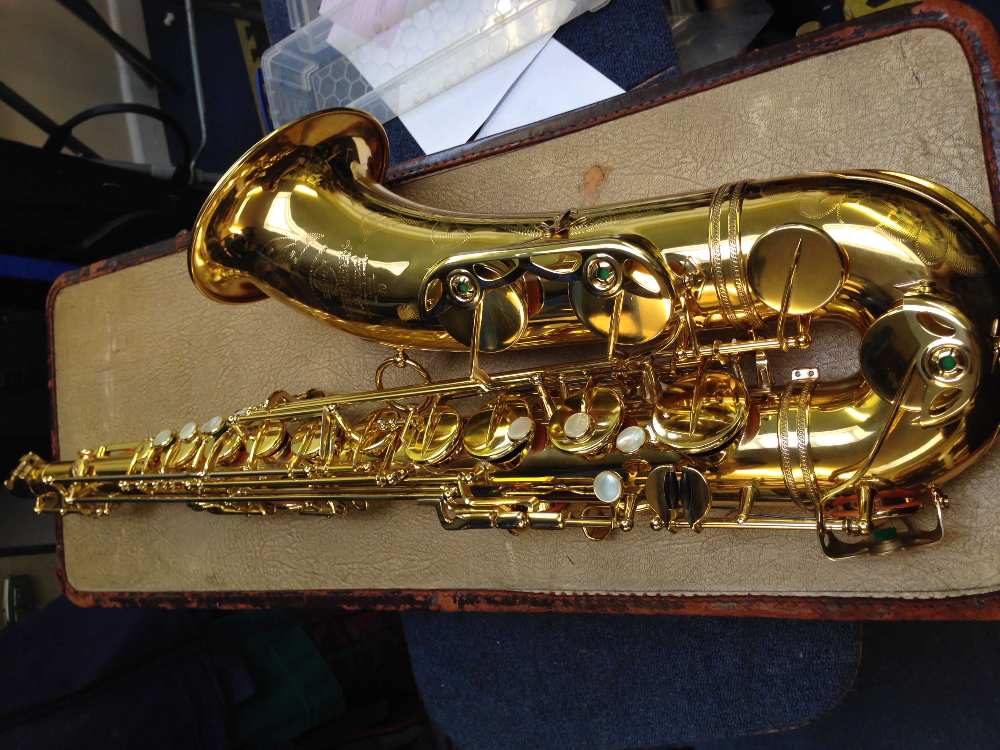 Saxophone. Soprano, Alto, Tenor and Baritone Instrument Repair and